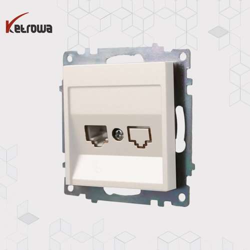 پریز تلفن دوبل مدل KNE