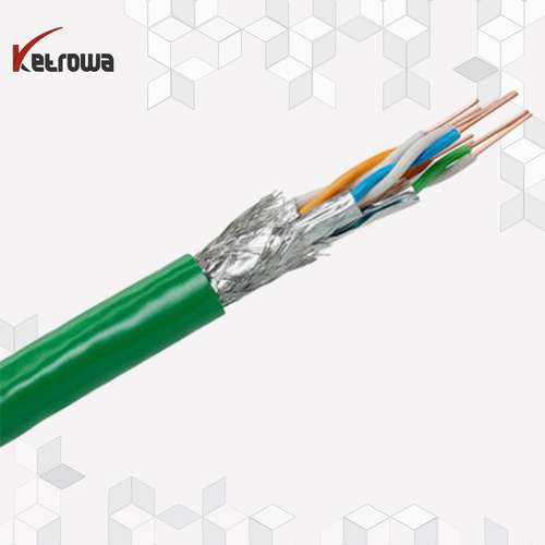 کابل شبکه Cat6 SFTP - (پرمننت پاس واقعی) - روکش LSZH _ تجهیزات شبکه مسی