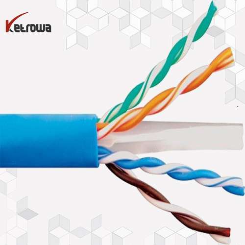 کابل شبکه Cat6 UTP - (پرمننت پاس واقعی) - روکش LSZH _ تجهیزات شبکه مسی