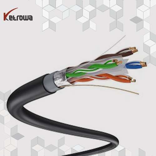 کابل شبکه Cat6 UTP Outdoor - (پرمننت پاس واقعی) - روکش PE _ تجهیزات شبکه مسی