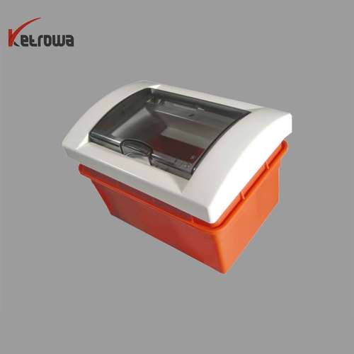 جعبه فیوز 2 تایی (روکار درب دار)