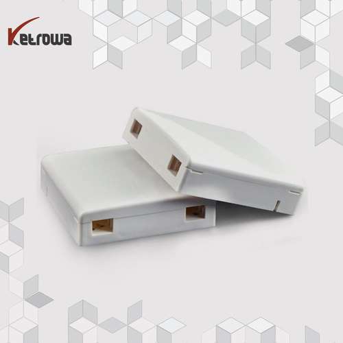 باکس ATB فیبر نوری ۲ کور یا ترمینال دیواری شبکه فیبرنوری FTTH _ تجهیزات شبکه فیبر نوری