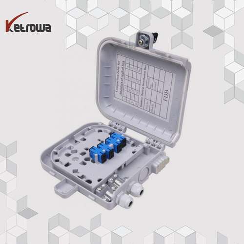 جعبه تقسیم فیبر نوری ۸ کور FTTH ODF ۸ Core _ تجهیزات شبکه فیبر نوری