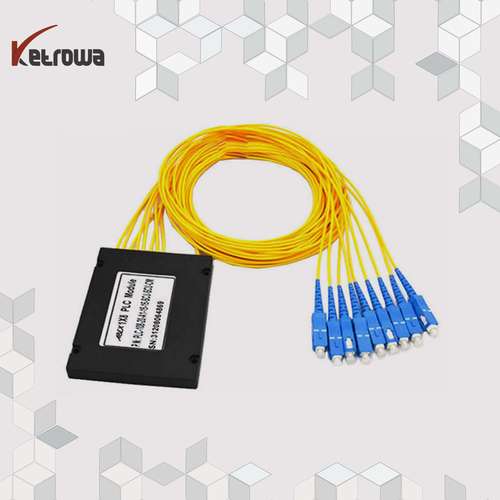 اسپلیتر فیبر نوری ۱*۸ قلمی Splitter box/PLC mini type _ تجهیزات شبکه فیبر نوری