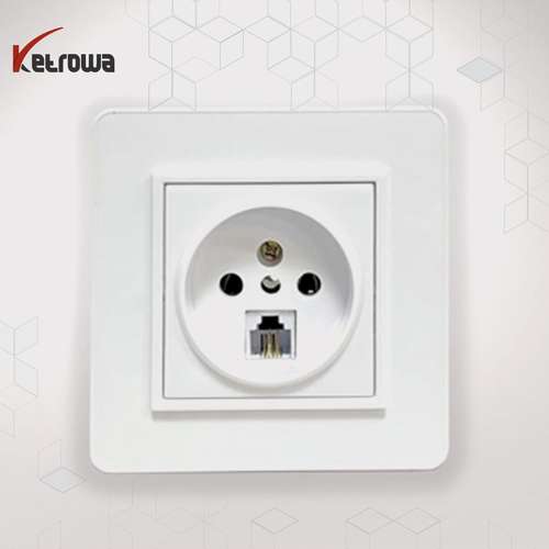 تلفن و سوکت مشترک (دو خط) - مدل ویترا