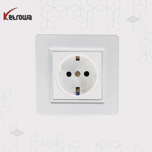 پریز ارت سرامیکی محافظ دار - مدل ویترا