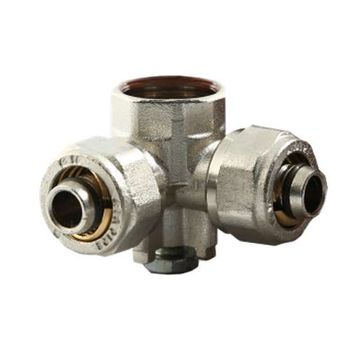 سه راه دیواری 90 توپیچ 4 خار کوپلی - اتصالات پنج لایه