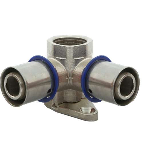 سه راه صفحه دار 90 توپیچ پرسی - اتصالات پنج لایه