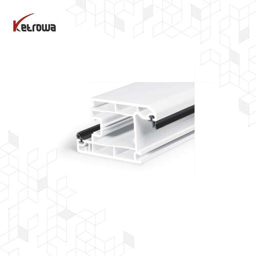 پروفیل UPVC- درب داخل بازشوی 60 میلی متر