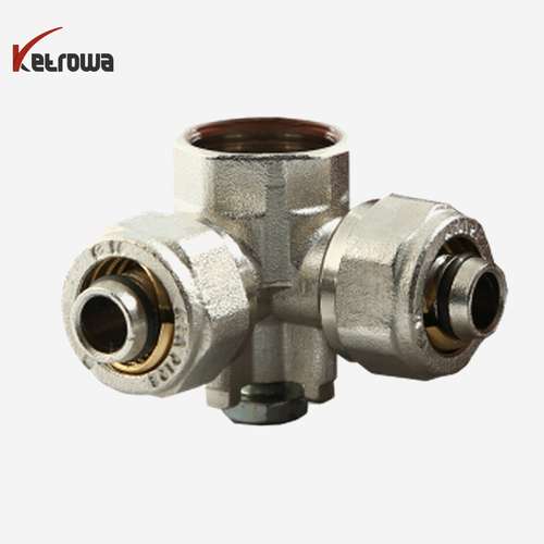 سه راه تبدیل دیواری 90 توپیچ 4 خار کوپلی - اتصالات پنج لایه