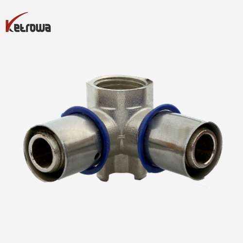 سه راه دیواری 90 توپیچ 4 خار پرسی - اتصالات پنج لایه