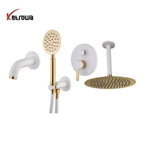 توکار - مارس( گرد) - حمام تیپ 4 (ملحقات شیرآلات)