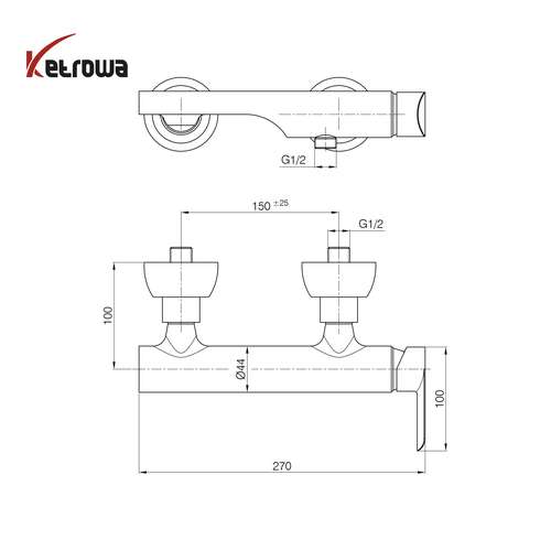 شیر توالت -  روتاری
