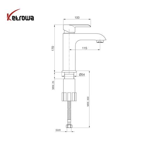 شیر روشویی - روتاری