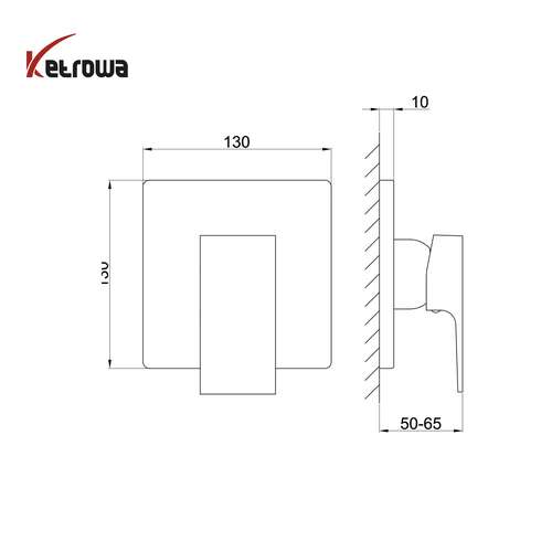 توکار - ونوس(فلت) - حمام تیپ 1 (ملحقات شیرآلات)