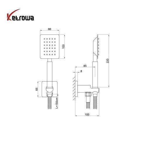 توکار- ونوس(فلت) - حمام تیپ 3 (ملحقات شیرآلات)