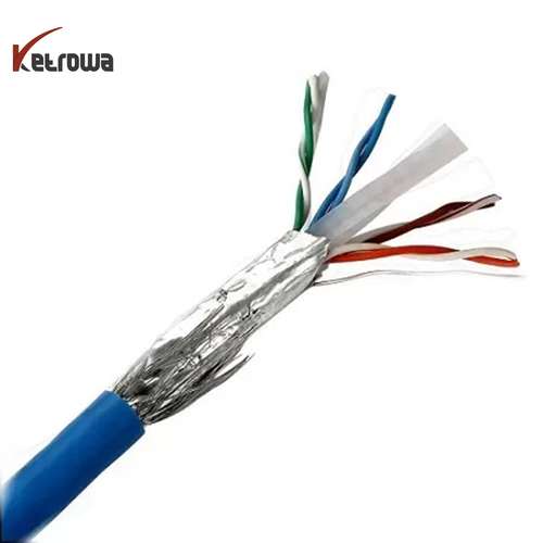 کابل شبکه Cat6 SFTP - (پرمننت پاس واقعی) - روکش PVC _ تجهیزات شبکه مسی