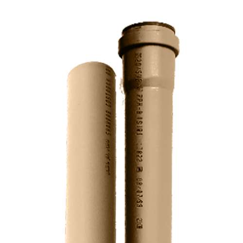 لوله یک سر سوکت (سایلنت) _ قطر 75mm