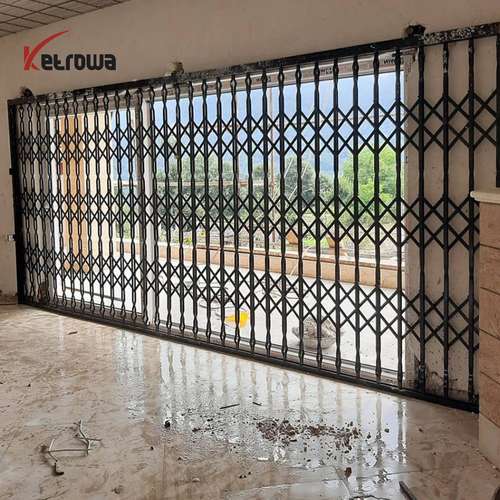 درب آکاردئونی ضد سرقت - کد K02