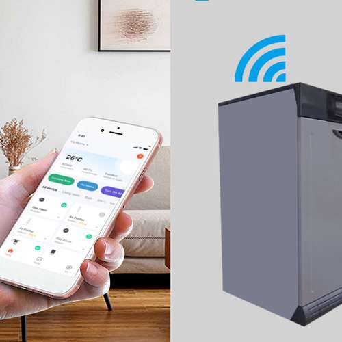 پکیج زمینی 6 پره (فن دار و هوشمند فن دار) - پکیج چدنی