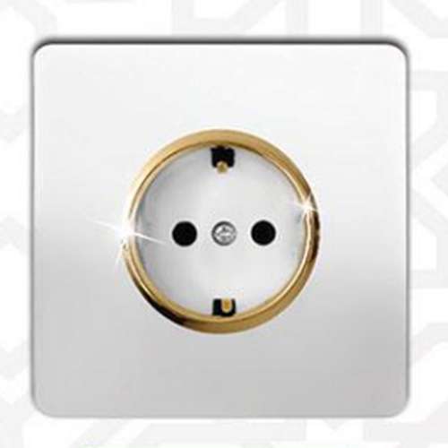 پریز ارت دار کریستال - مدل KAE