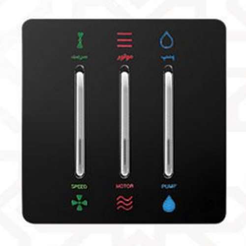 کلید کولر سه کانال کریستال - مدل KAE