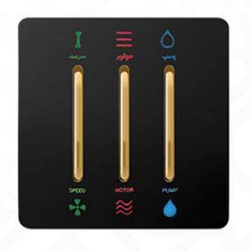 کلید کولر سه کانال کریستال - مدل KAE