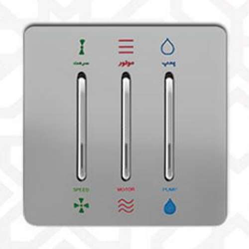 کلید کولر سه کانال کریستال - مدل KAE