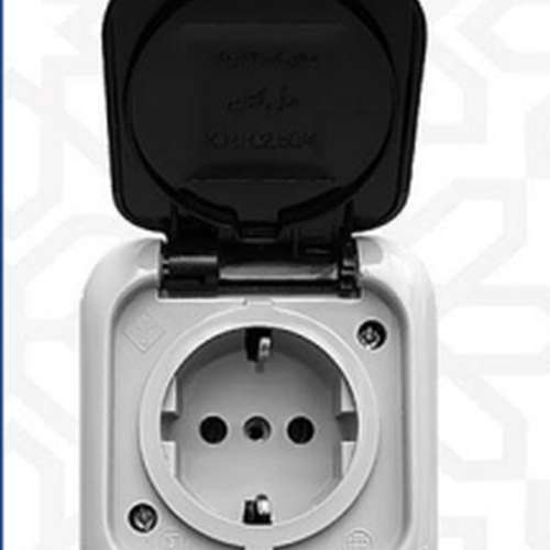 پریز ارت دار بارانی - مدل KAE