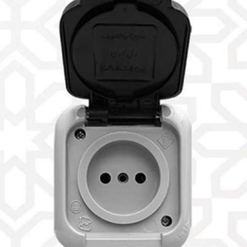 پریز برق بارانی - مدل KAE