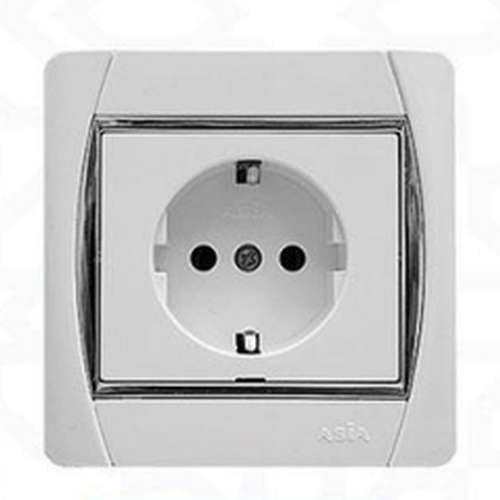 پریز ارت دار سیلور - مدل KAE