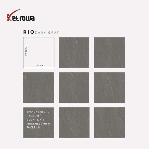 کاشی و سرامیک (120*120) _ ریو تیره شوگر مات (No)