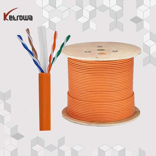 کابل شبکه Cat6-UTP (Chanel Test)  - روکش PVC _ تجهیزات شبکه مسی