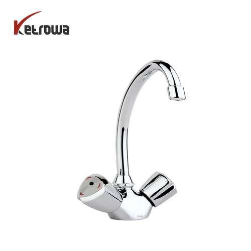 شیر روشویی - تک پایه با علم 27 - سه پر کاستا