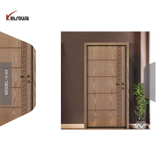 درب داخل روکش چوب سری VENEER مدل V-04