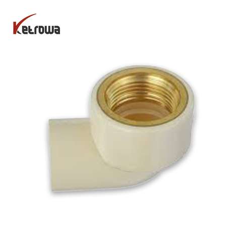 زانو دیواری داخل برنجی _  اتصالات CPVC