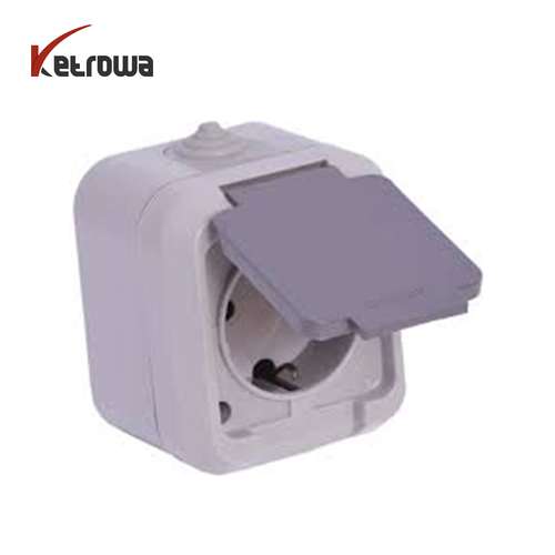 پریز برق سرامیکی محافظ دار - کارن روکار