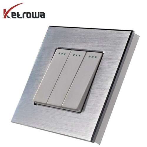 کلید مکانیکی 3 پل - فریم آلومینیوم مدل KNO