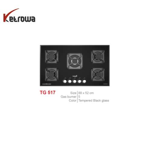 اجاق گاز صفحه ای مدل TG517