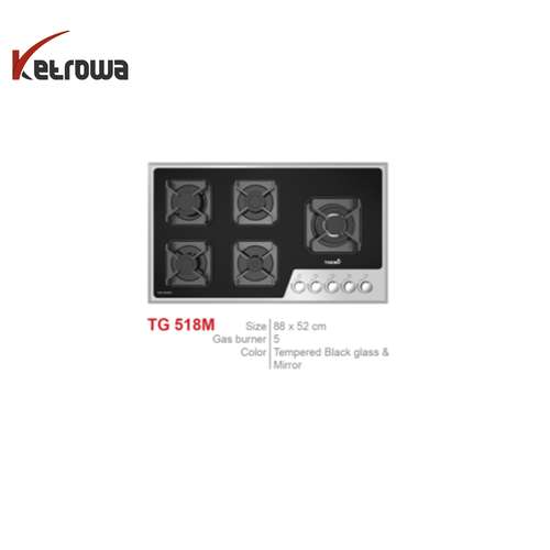 اجاق گاز صفحه ای مدل TG518